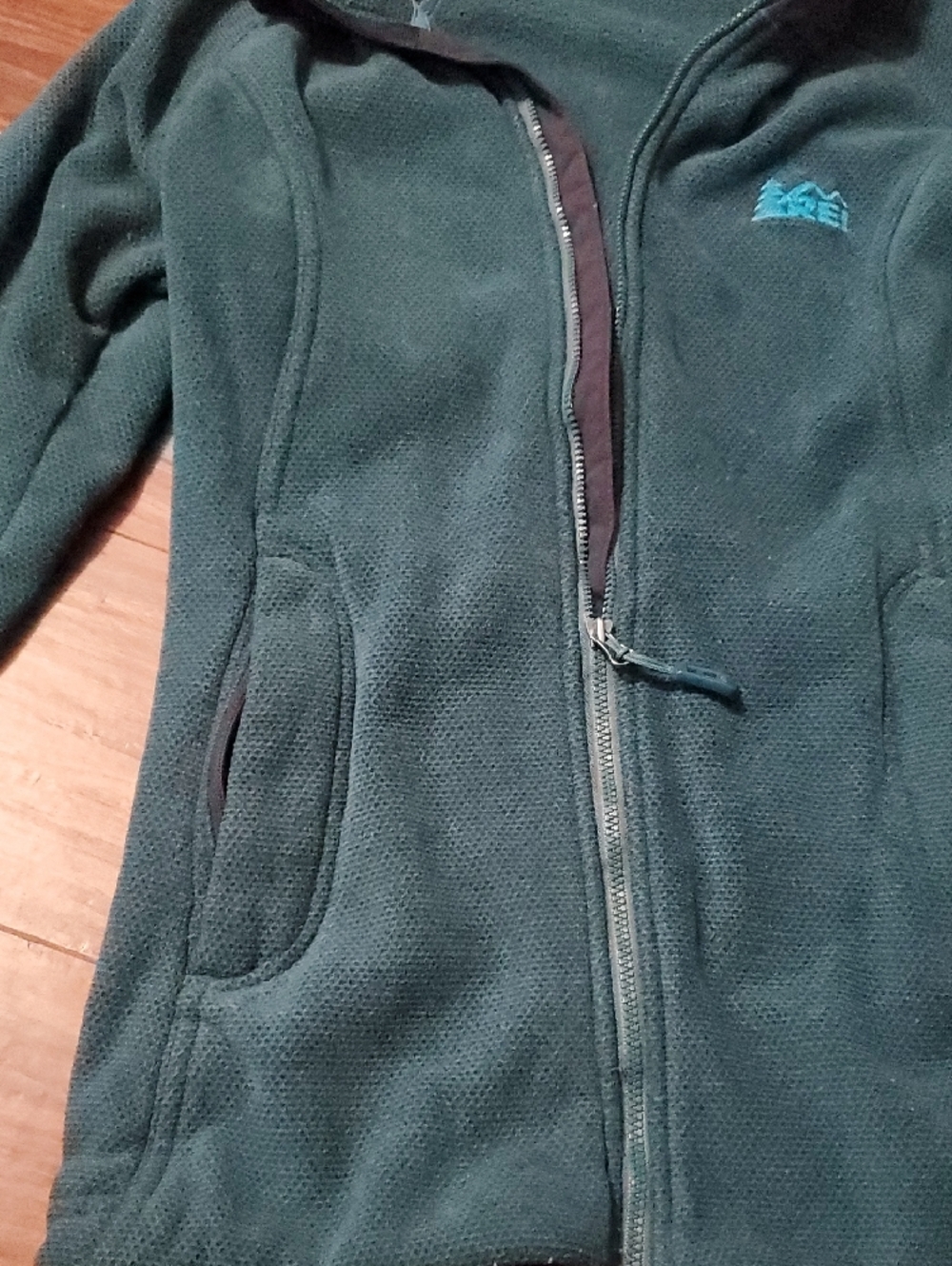 REI Teal Women's Polartec Full-Zip Fleece Jacket - Picture 5 of 12
